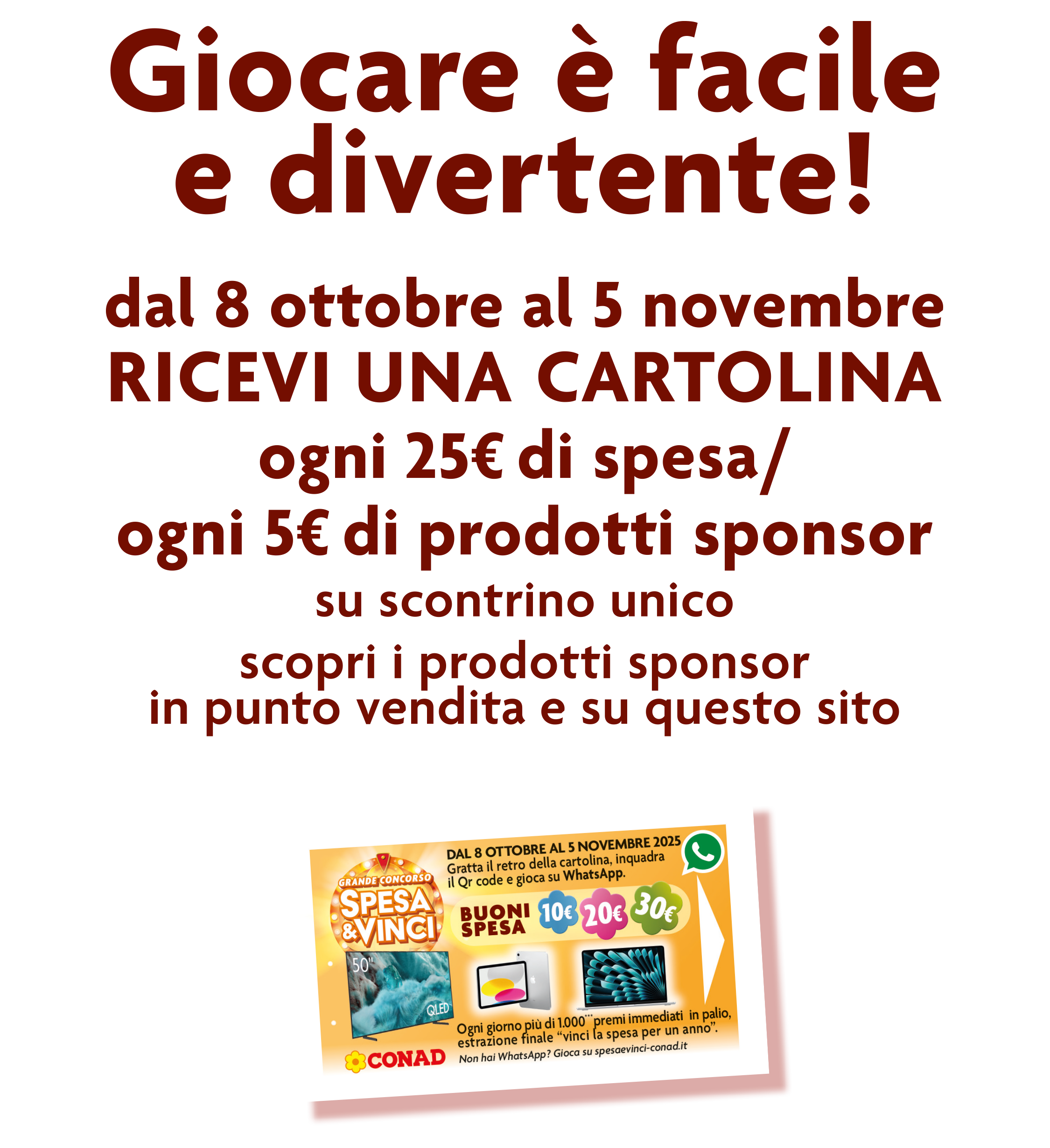 Concorso a premi Conad